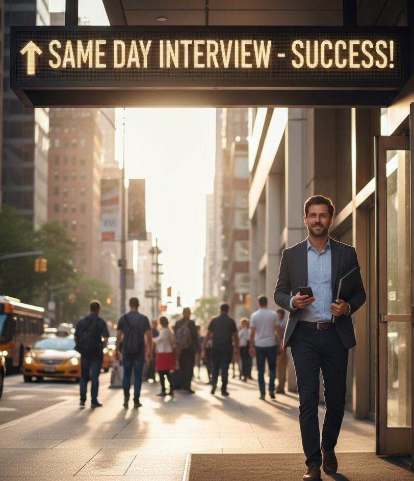 same day interview